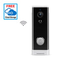 White wall-mounted network camera with 1080p resolution for mobile phone monitoring