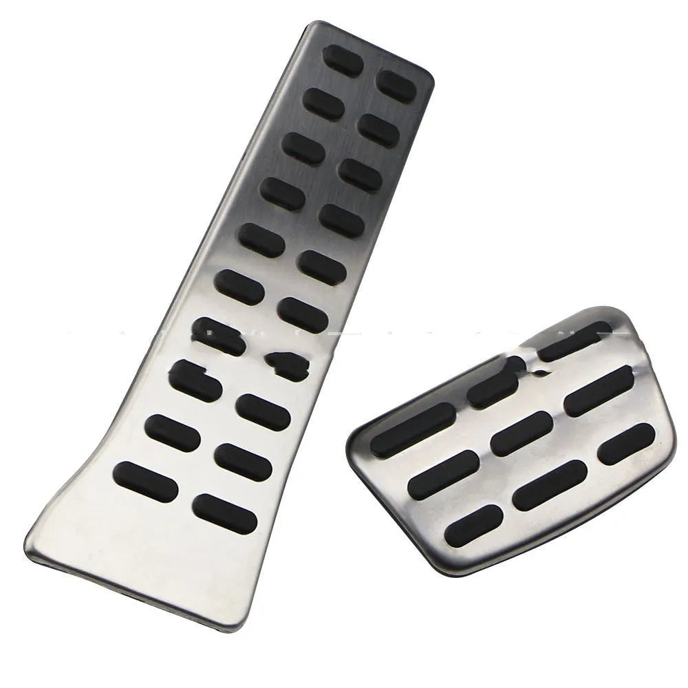 Stainless steel accelerator pedal set for Hyundai vehicles with 200mm size and manual/automatic gear options