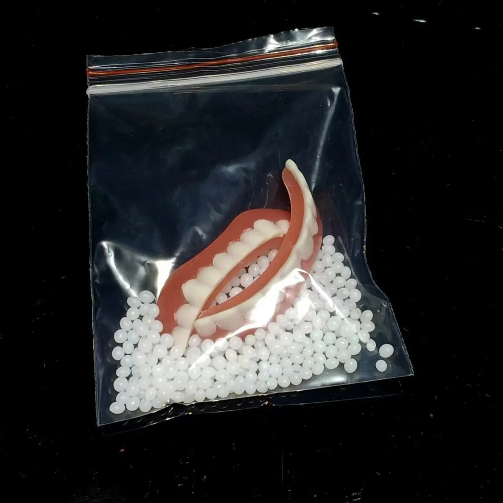 Silicone simulation dentures tooth socket dental training model with upper and lower teeth