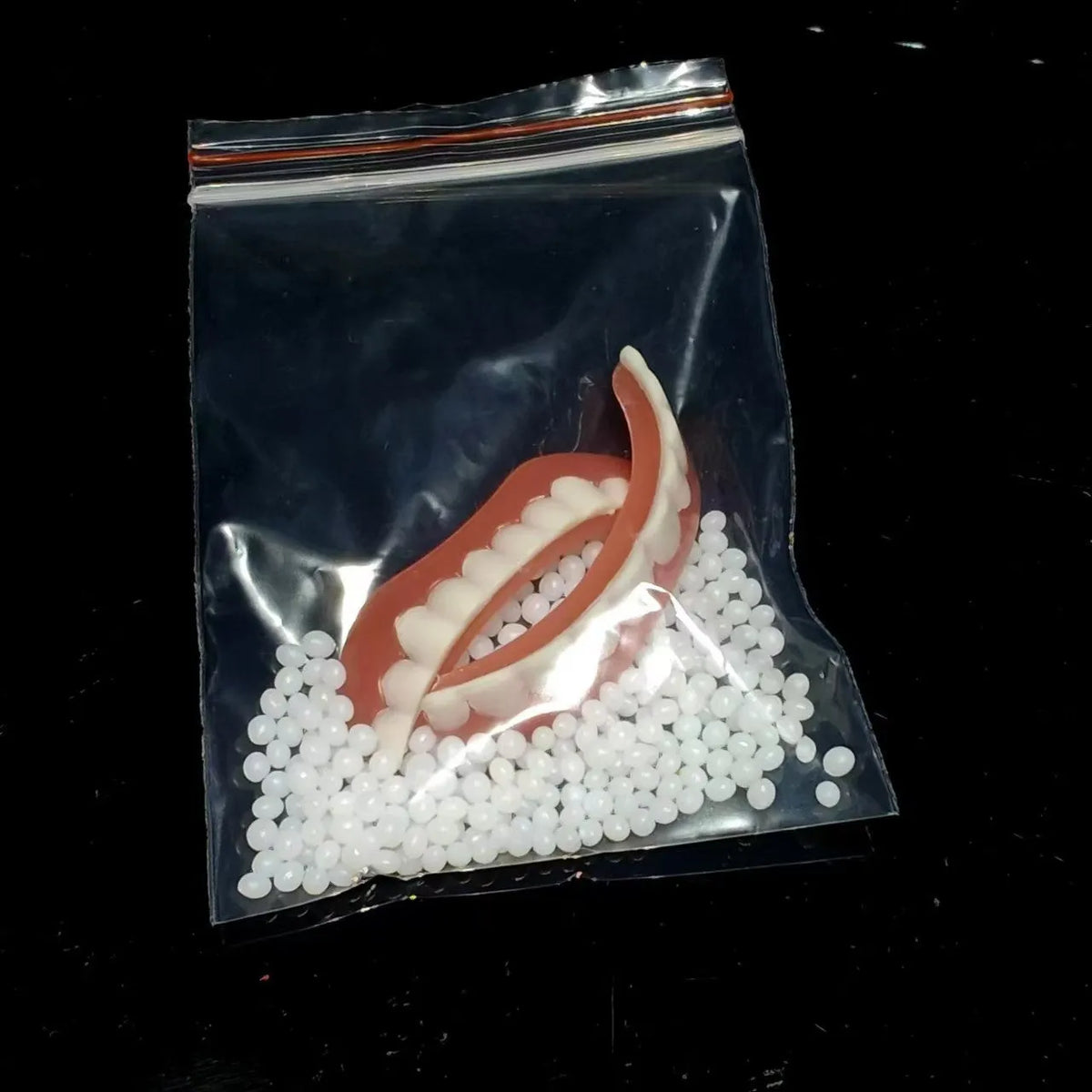 Silicone simulation dentures tooth socket dental training model with upper and lower teeth
