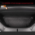Rubber floor mats for Tesla cars including TPE footrest sections