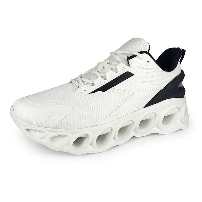 Men's breathable mesh casual sports shoes with EVA sole in three colour options