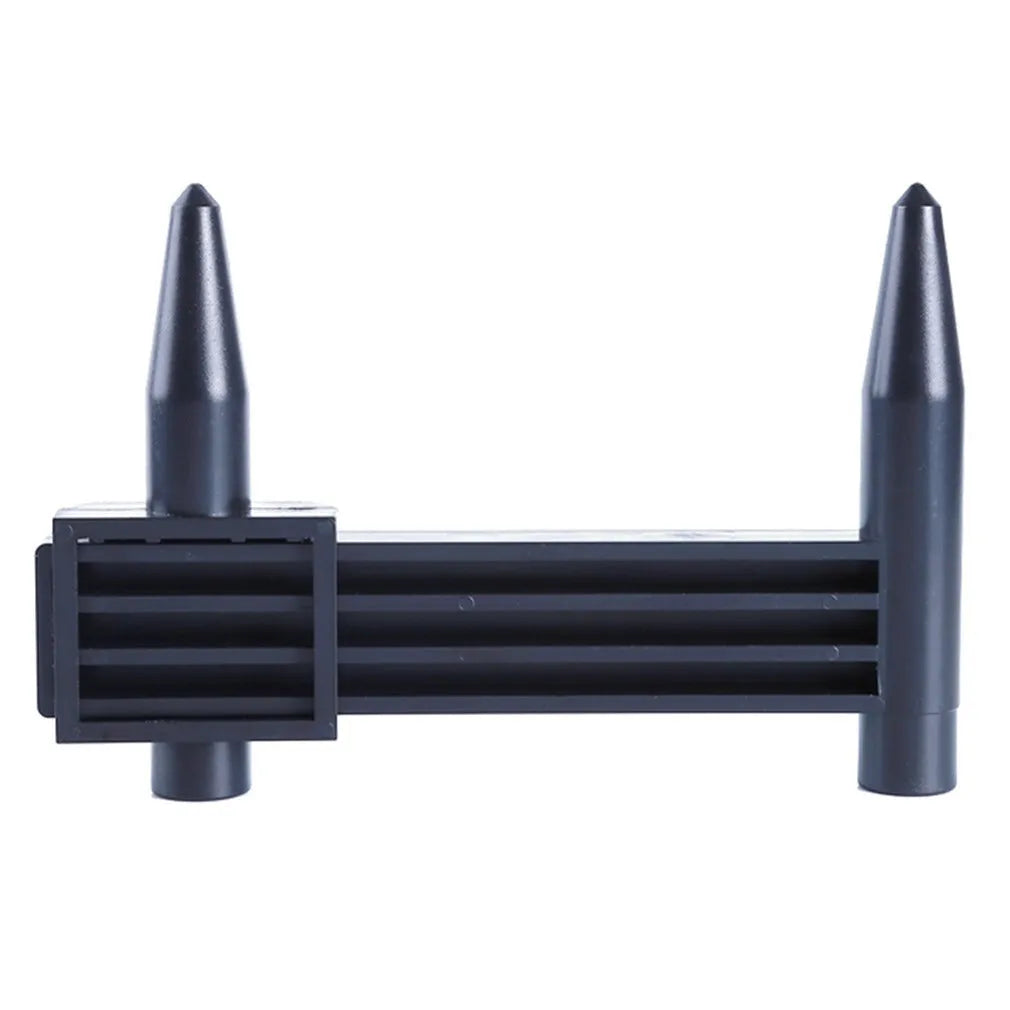 Plastic digital caliper hole distance measuring tool with 180mm range for wheel hub modifications