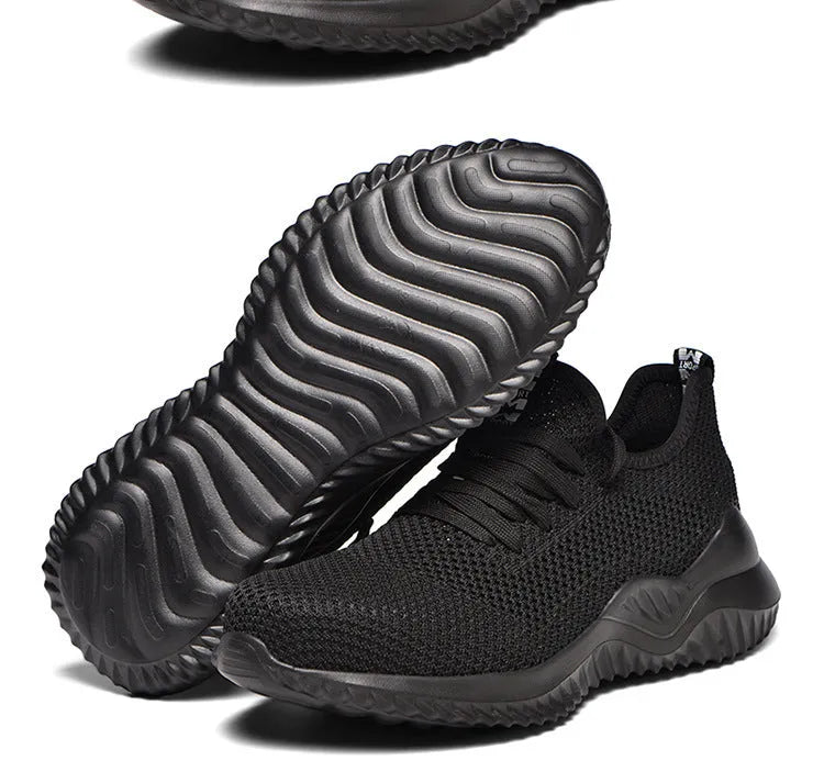 Steel toe cap safety work shoes with anti-static properties and EVA soles
