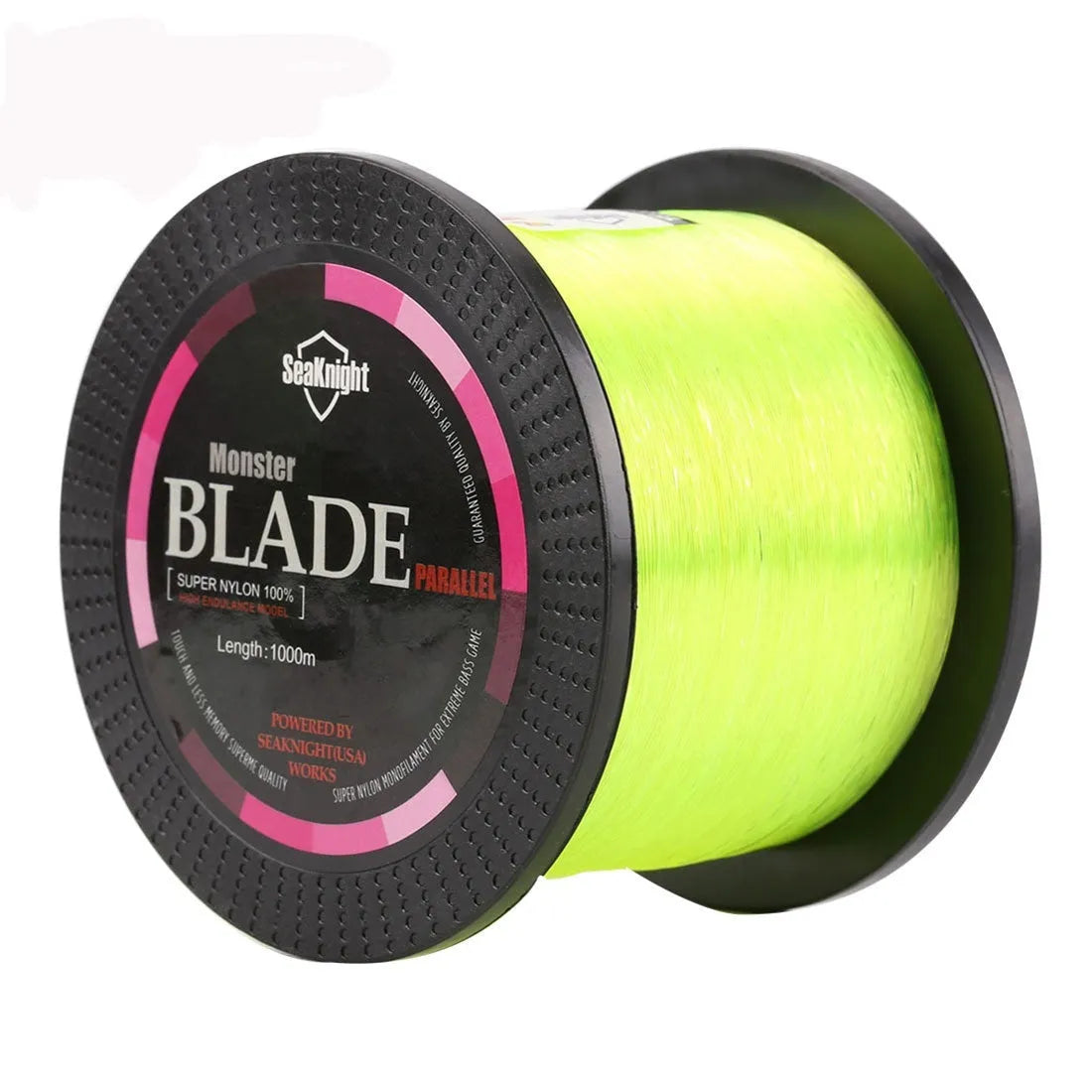 Seaknight1000 nylon fishing line spool in multiple colour options with diameter range 0.4mm to 8.0mm