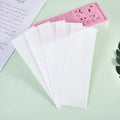 Pack of non-woven fabric hair removal wax strips for waxing treatments