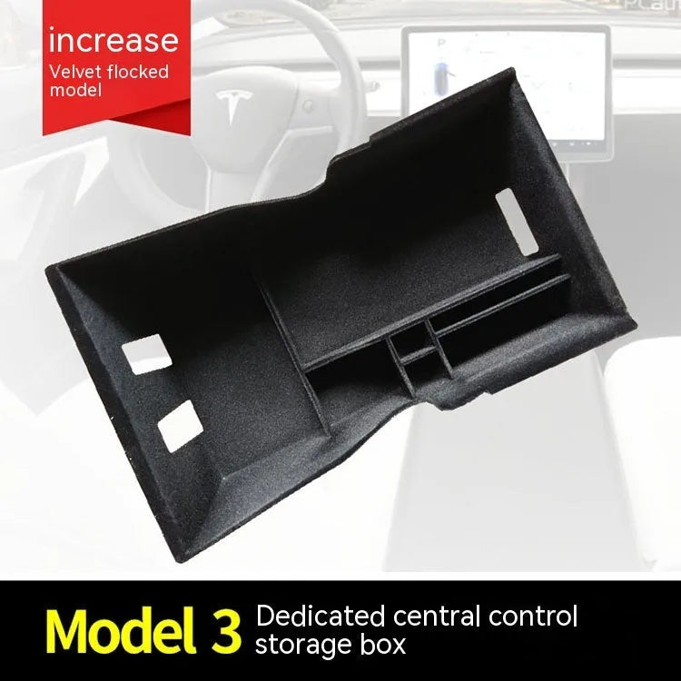 Tesla centre console storage box retrofit compatible with Model 3 Model X Model S