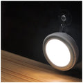 Smart body motion sensor LED light with circular design for wardrobe and corridor lighting
