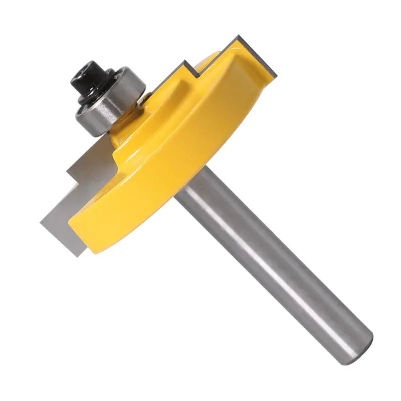 Door and window step knife router cutter with 8mm shank and carbide blade