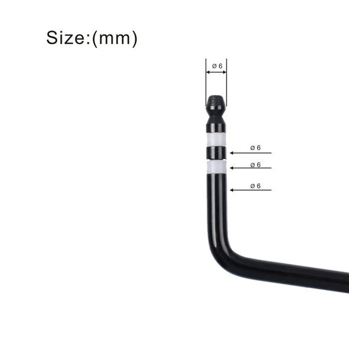 Direct plug-in guitar tremolo arm in black, blue, gold, and silver metal finishes