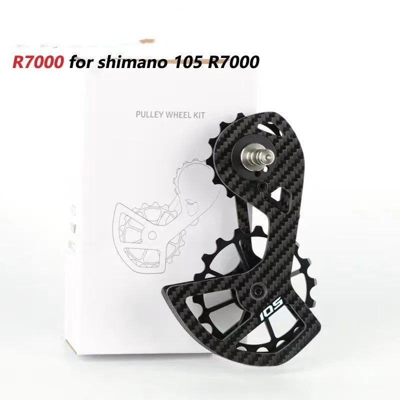 LTWOO 105 bicycle jockey wheels with 13T and 18T pulleys for Shimano R7000 derailleurs