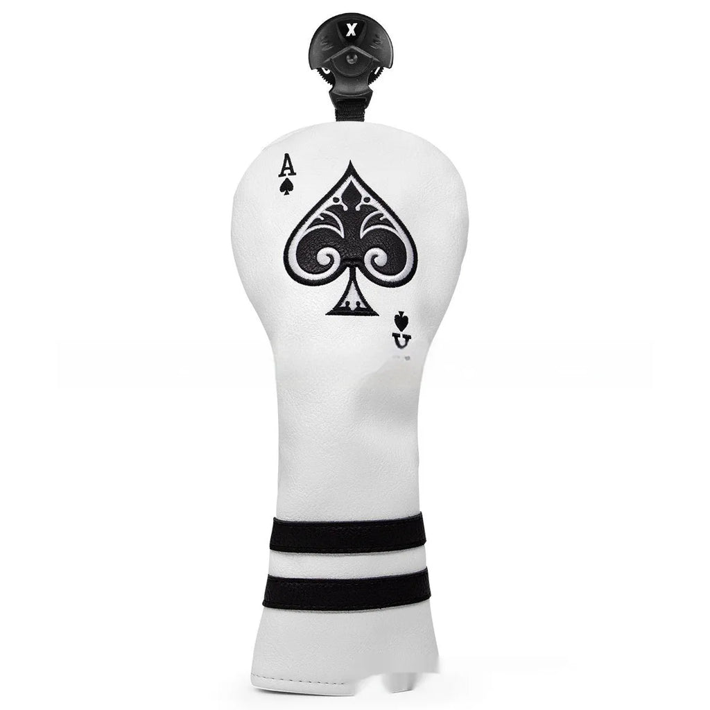 Golf putter sleeve in PU material for clubhead protection and bag organisation