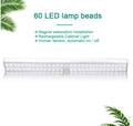 Rechargeable motion sensor LED light strip in three length options for wireless cupboard lighting.