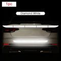 Rear trunk reflective sticker nano adhesive label waterproof in blue red white yellow