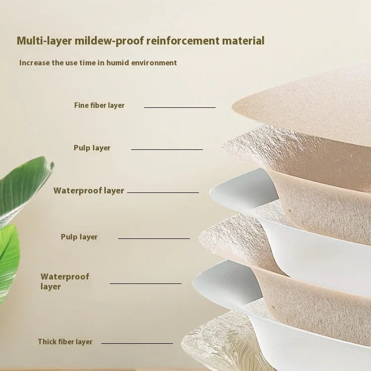 Brown disposable biodegradable cat litter box shown in three different size options for pet waste management