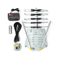 Outdoor rotatable high gain digital television antenna model GR-1002 on a mast.