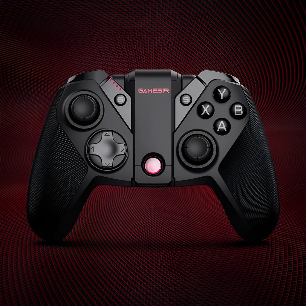Black Gaishi chicken handle game controller with type-C port and vibration function