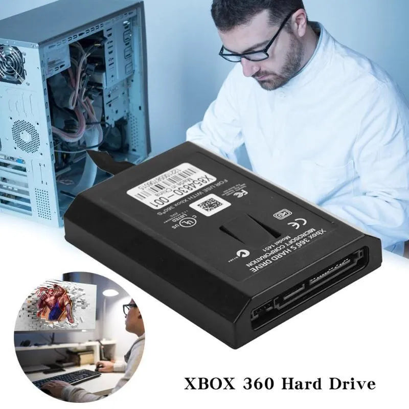 120GB internal hard drive for Xbox 360 E and Xbox 360 Slim console storage