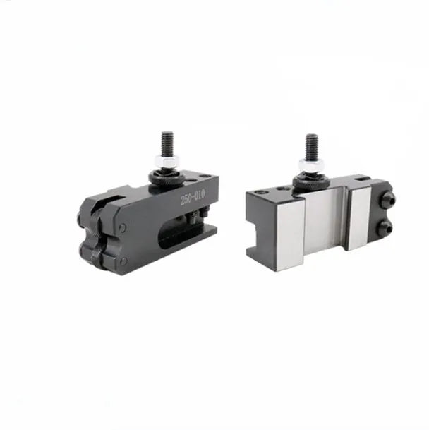 Machifit 250 series steel quick change tool post with wedge gib design for mini lathes.