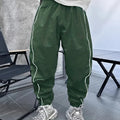 Men's bamboo fibre casual sports trousers in cropped length with high elasticity