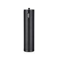 Black aluminium alloy portable power bank with handle showing 6800mAh capacity