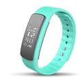 I6 smart sports bracelet with 0.96-inch screen showing health metrics on wrist