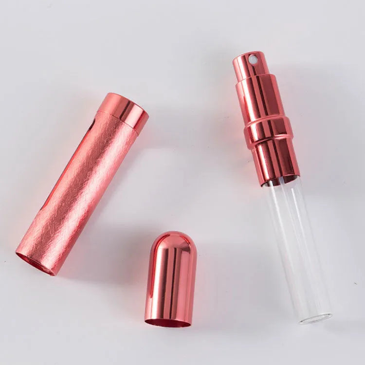 12ml aluminium bullet perfume bottle with glass liner in assorted colours