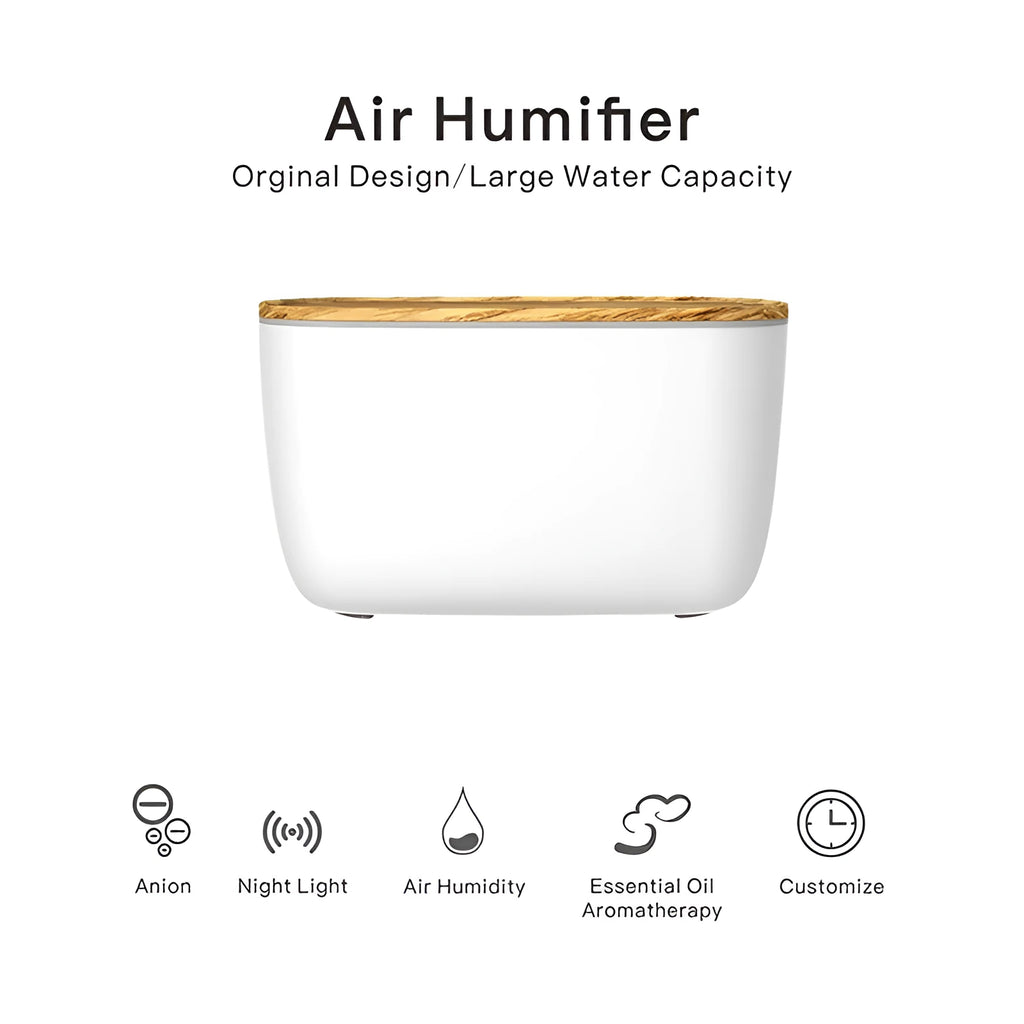GX-22K household atomiser humidifier with aromatherapy and night light functions