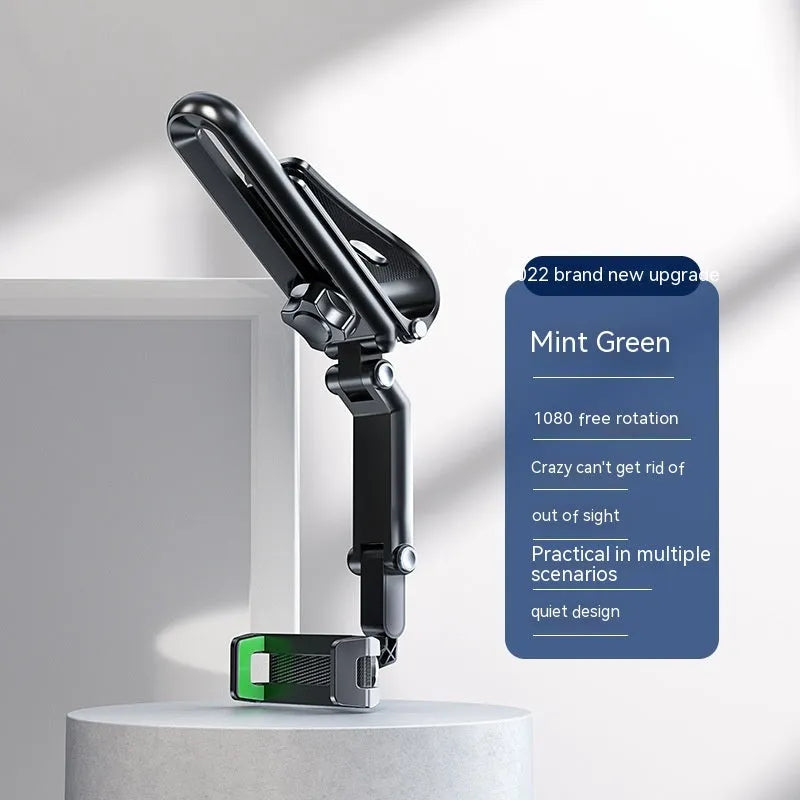Car mobile phone bracket holder with clip mounting for dashboard or windscreen installation