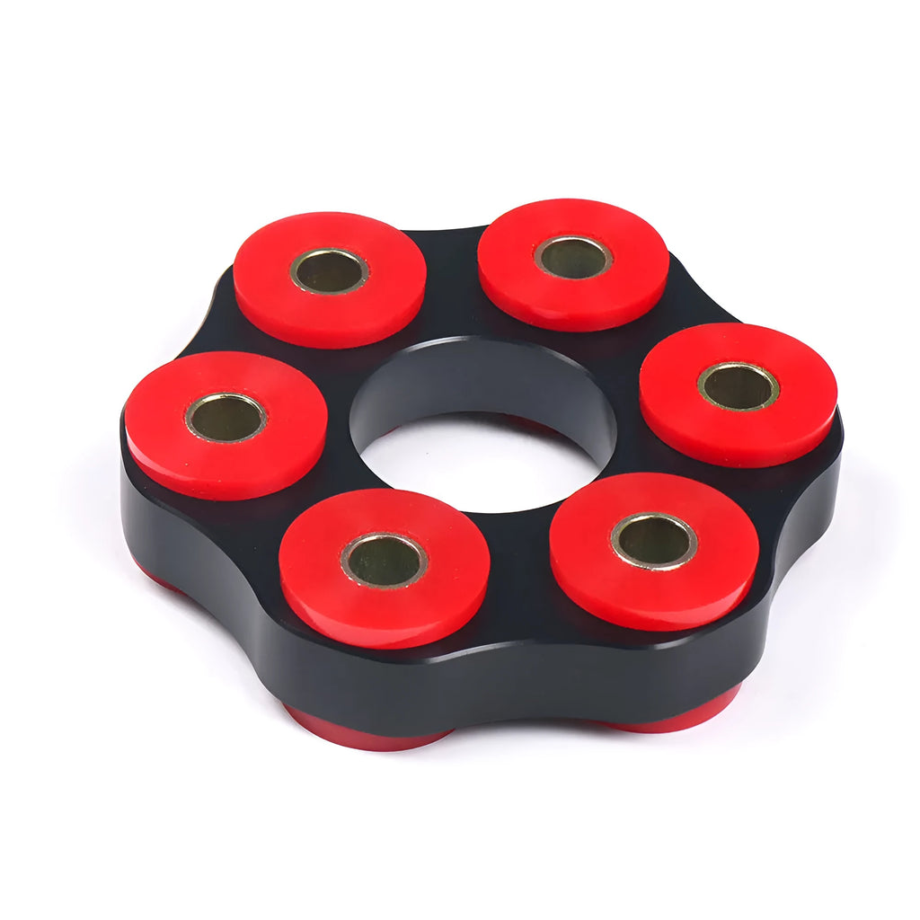 Red polyurethane aluminium drive shaft connecting plate bracket for BMW E46 E36 E30 M3 modification