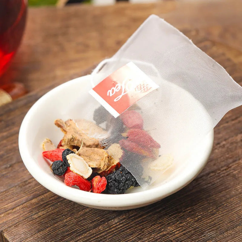 Package of Ginseng Black Wolfberry Tea showing 40 individual 5g tea bags.