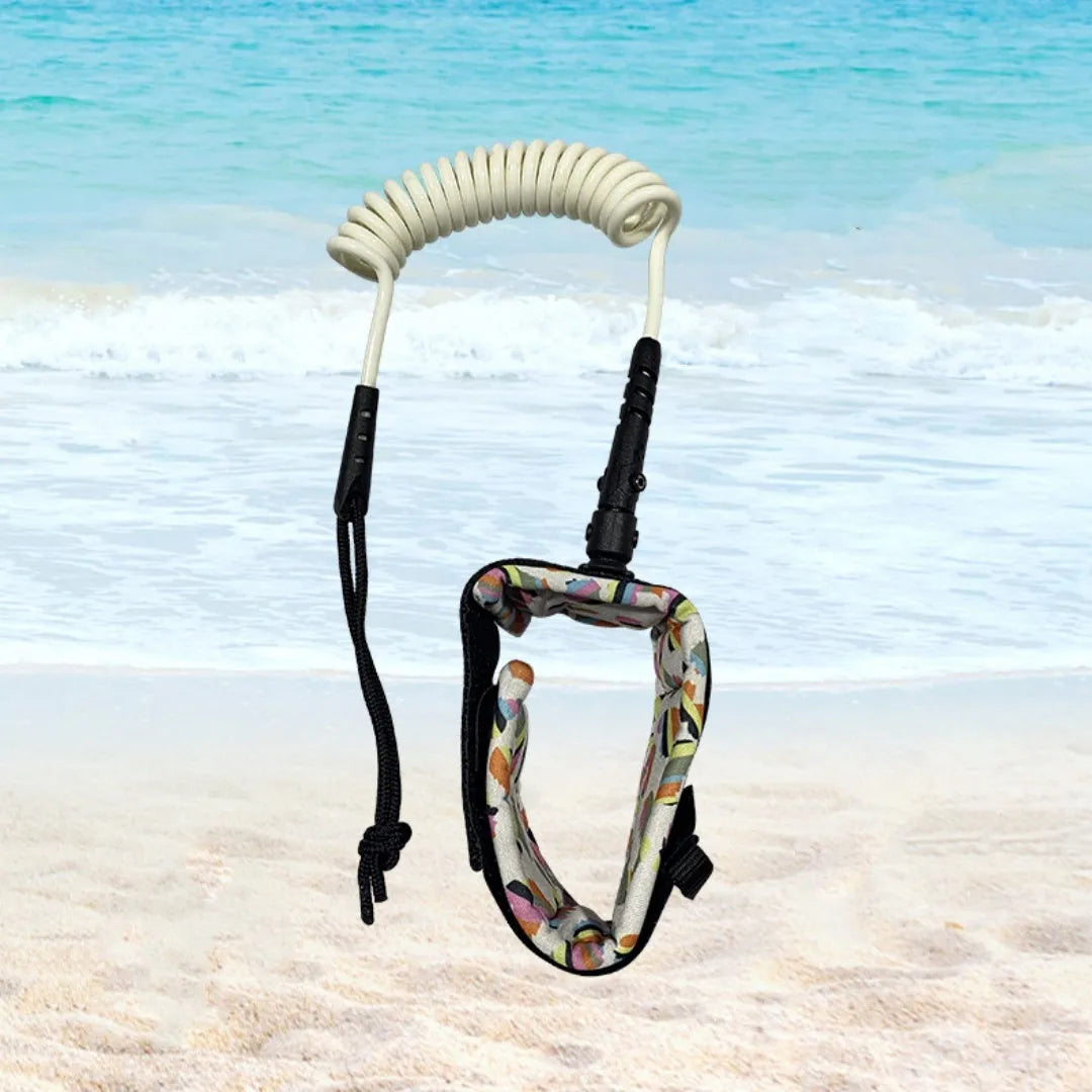 High elastic surfboard hand holding rope made of pulp rope for secure board carrying.