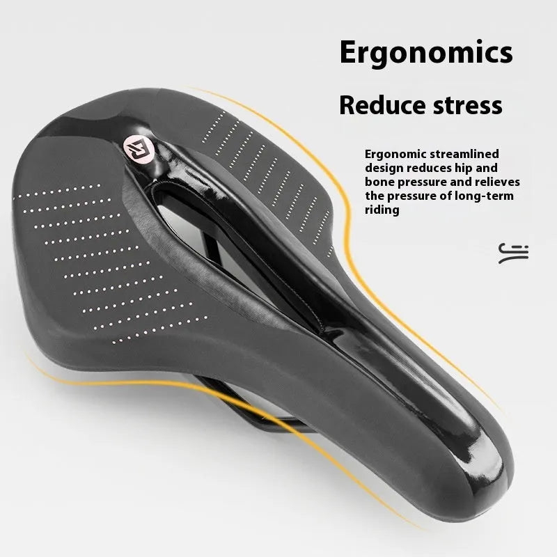 M size mountain bike seat cushion in black and pink colour options