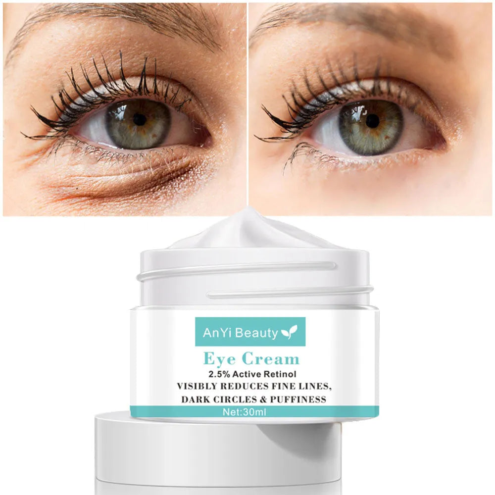 30ml eye cream in packaging for women's skincare routine
