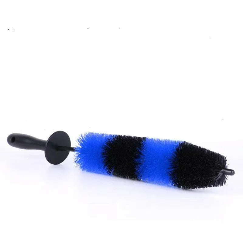 26-piece car cleaning brush set with various tools for vehicle interior and exterior washing