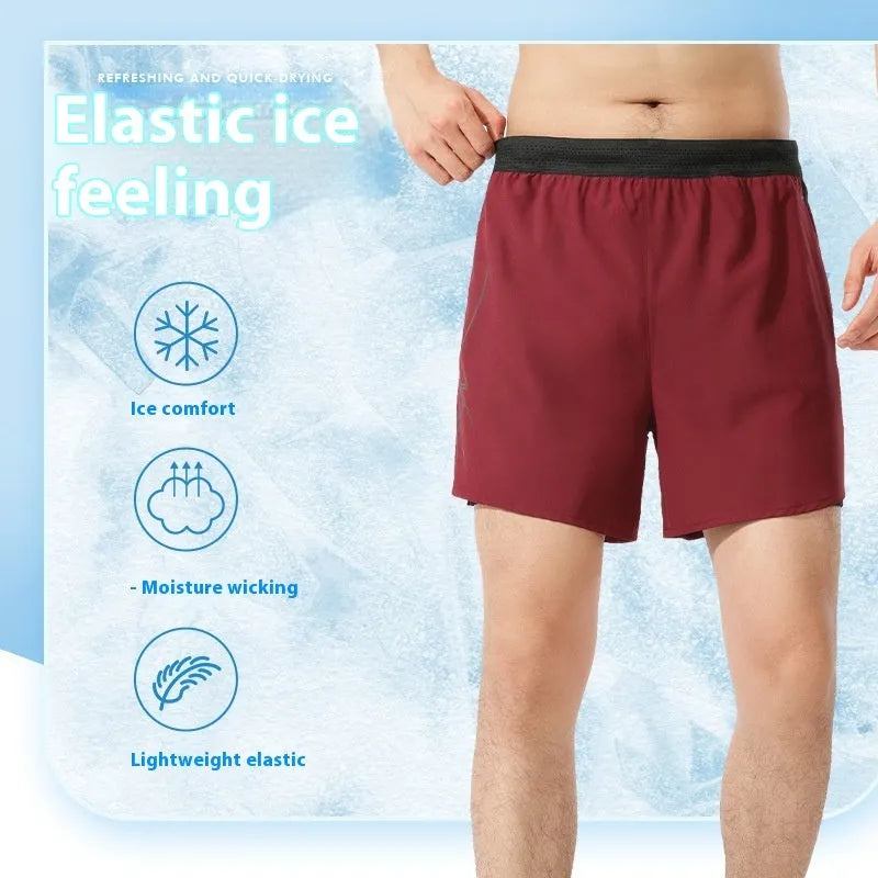 Men's low-waist polyester basketball shorts in solid colours showing extended size range options