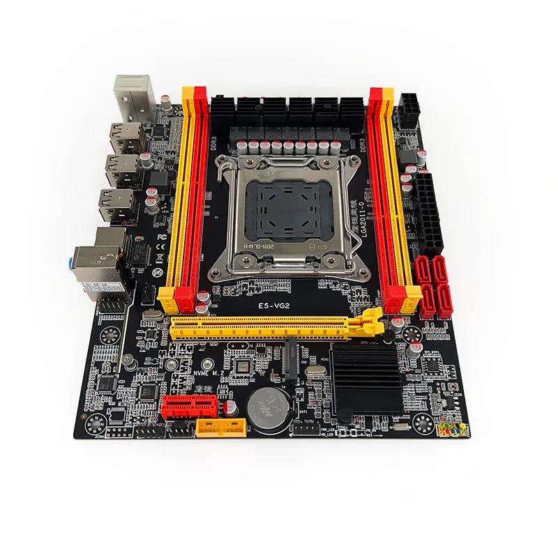 X79-VG2 desktop motherboard with LGA 2011 socket, DDR3 slots, and PCI Express 16X graphics card slot