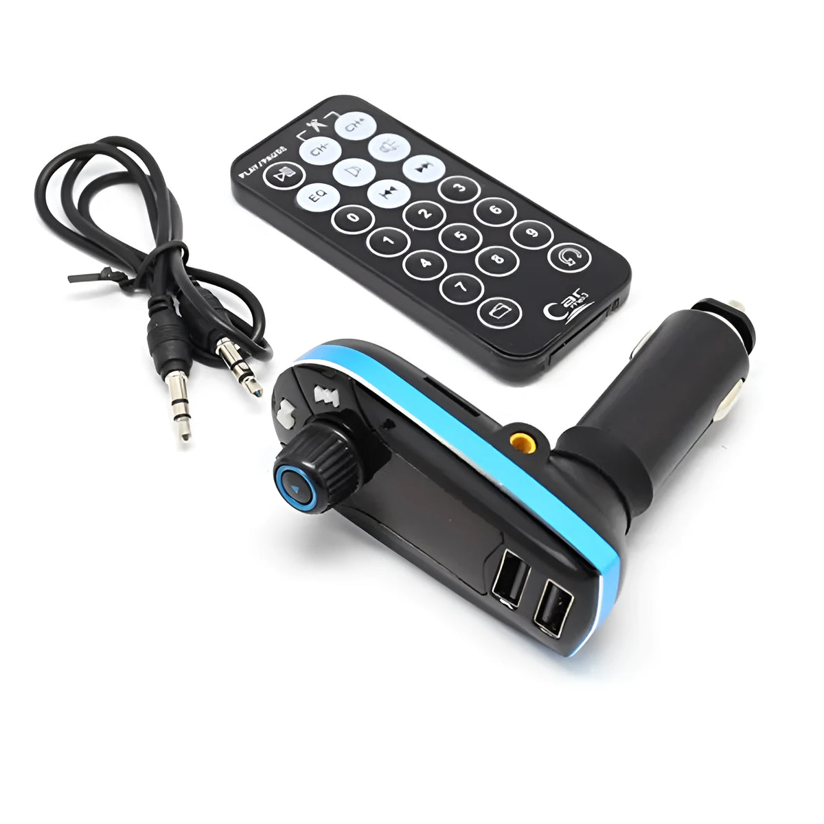 BT618C vehicle Bluetooth MP3 player and FM transmitter with LCD screen for car audio streaming