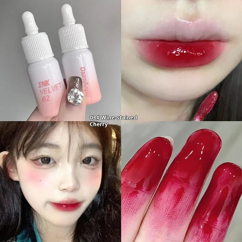 Mirror Lip Lacquer lip gloss tube in shades 01, 02, 04, and 06, 3.5g net content
