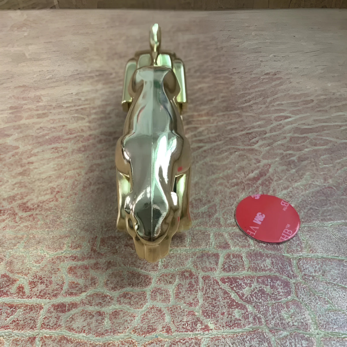 Leopard brand rotatable car mobile phone bracket in black, gold, and silver electroplated finishes
