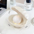 Yellow porcelain storage tray with optional night lamp in modern simplicity design