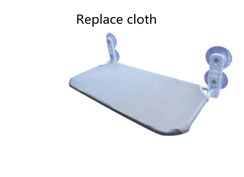 Foldable stainless steel cat window hammock seat cushion attached with suction cups.