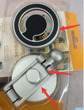 Telescopic folding car phone holder with magnetic suction installation on vehicle instrument panel