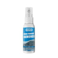 Automotive iron powder rust remover spray with blue square sponge and towel applicator options