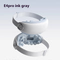 Rechargeable Bluetooth eye steam hot compress massage instrument in purplish grey colour