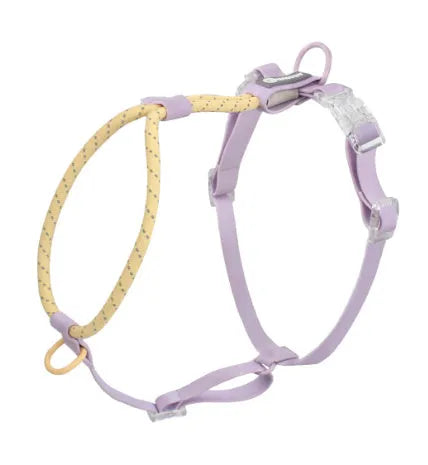Solid colour PVC dog leash hand holding rope in dark red purple yellow or taoyao green