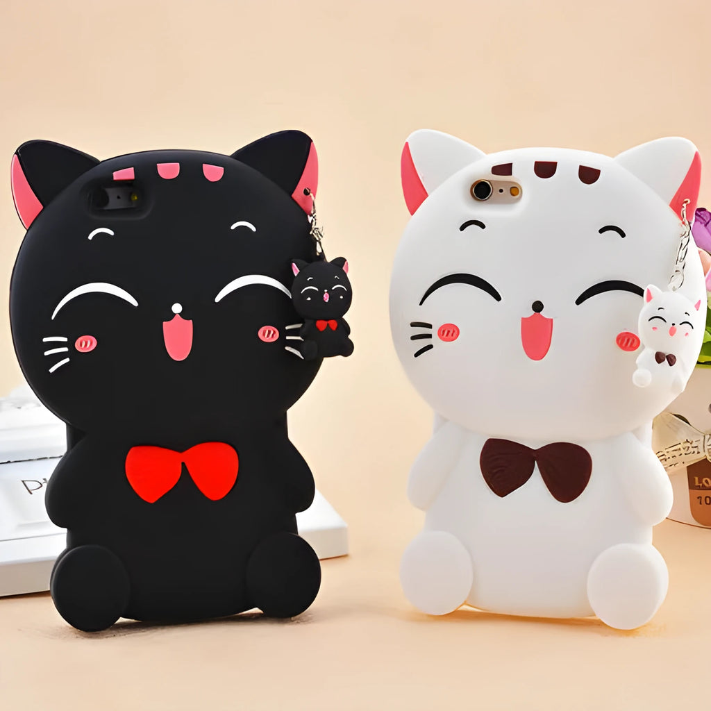 A soft silicone phone case showing edge protection, compatible with Samsung and iPhone models.