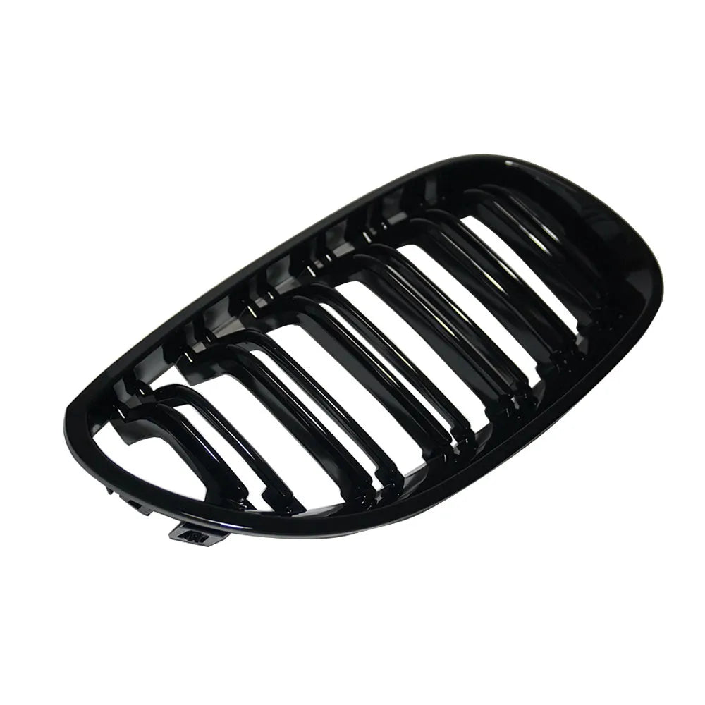 BMW 5-Series front grille with carbon fibre pattern for E39 E60 models 2004-2009