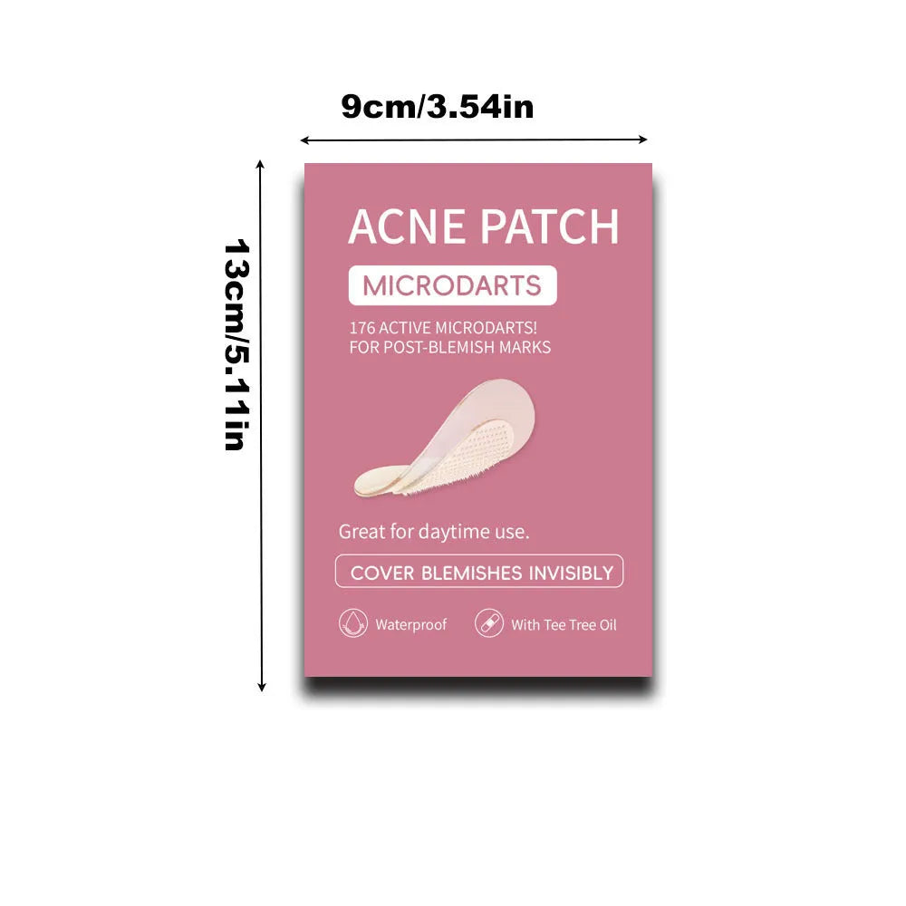 9-piece pack of mild acne patches for pimple desalting and acne closure treatment