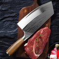 320mm stainless steel kitchen knife with a 40cr13 forged blade